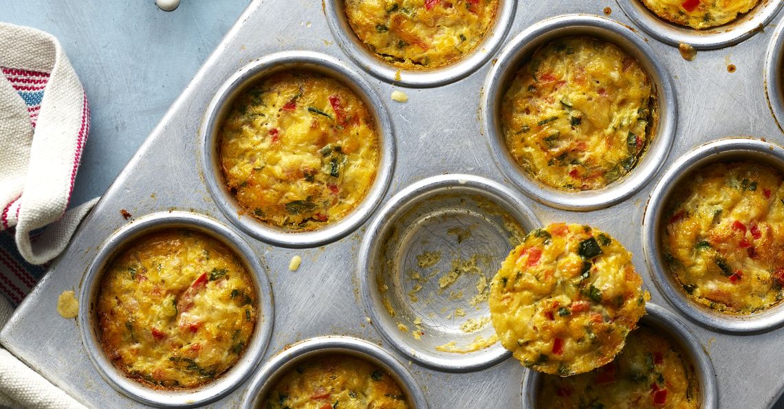 Vegpacked muffins Egg Recipes British Lion Eggs